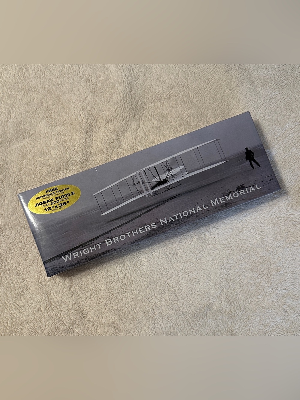 Wright Brothers National Memorial Puzzle - Black & White